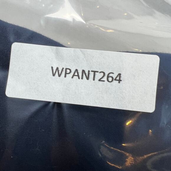 Gloria Vanderbilt Anita Straight Leg Khaki Pants Midnight Affair (Navy) Size 12 - Picture 10 of 10